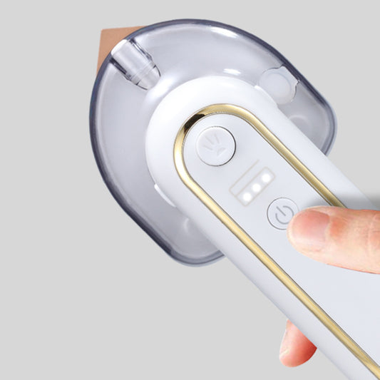 Goeverz Cordless Portable Iron | Rechargeable Mini Garment Steamer with 3-Gear Control & Teflon Soleplate