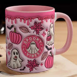 Halloween Pumpkin Ceramic Mug – Festive Holiday Coffee Cup 350ml Goeverz