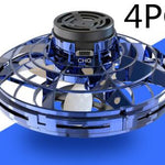 Blue and black circular device with '4PC' text on a blue background