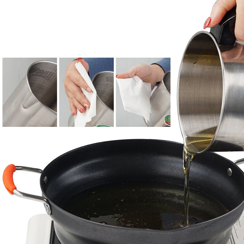 Goeverz 304 Stainless Steel Deep Frying Pot with Filter | 1.3L / 1.8L Oil Strainer