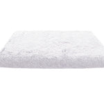 White towel on a white background