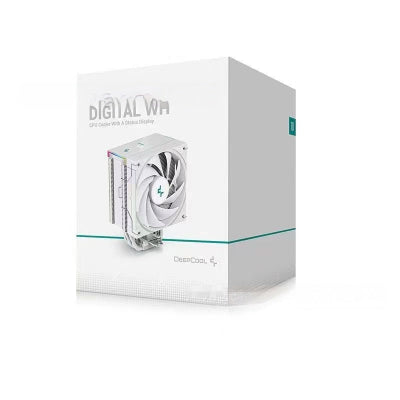 Goeverz Twin Tower Air-Cooled CPU Heat Sink – Silent Cooling with Digital Display Goeverz